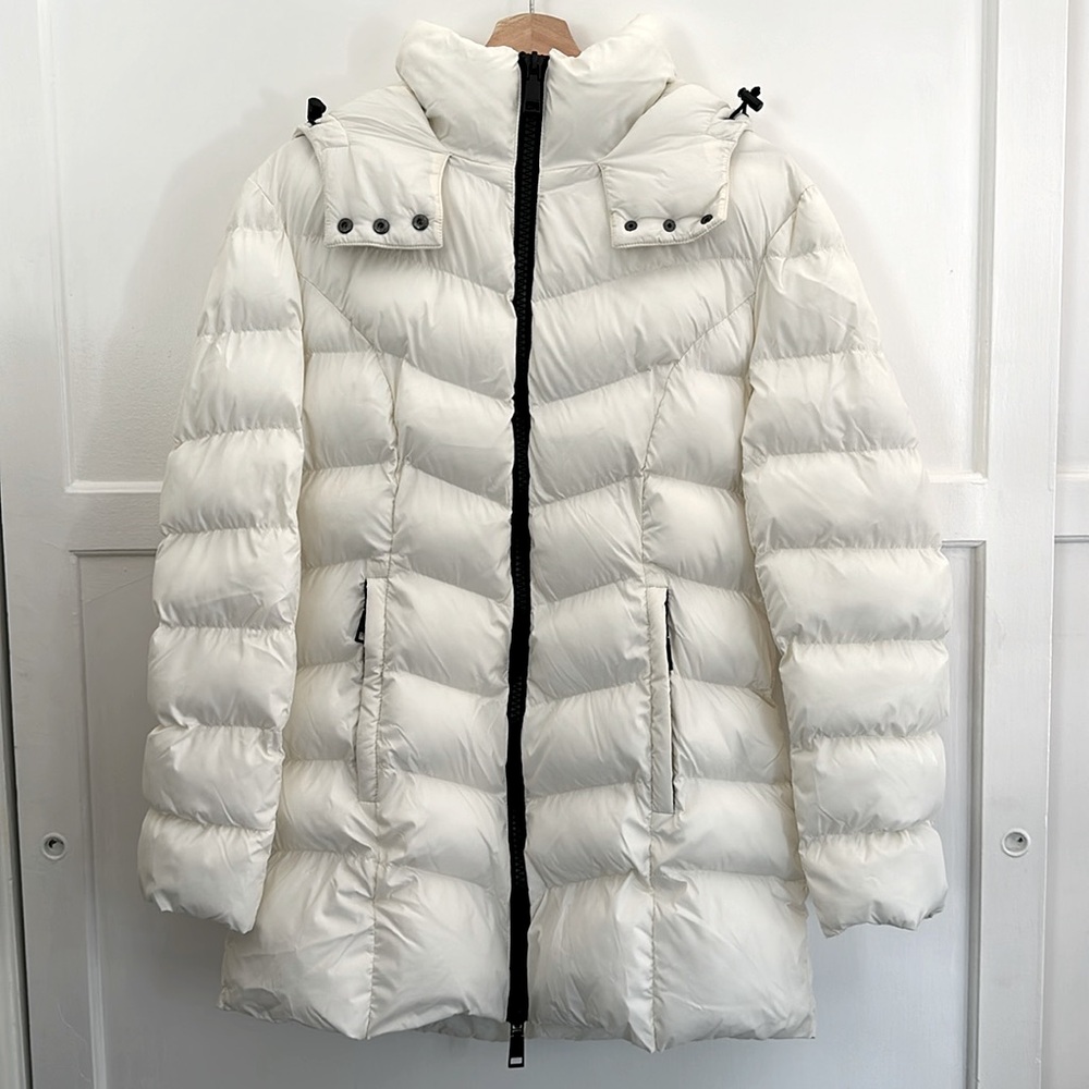 Rebecca Minkoff Quilted Hooded lightweight Puffer Jacket - Picture 1 of 6